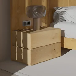 Dormitorio de Roble Natural Oak