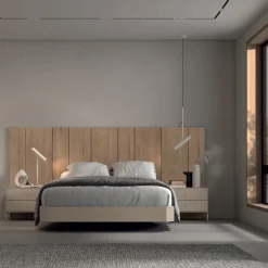 Dormitorio matrimonio Bern roble