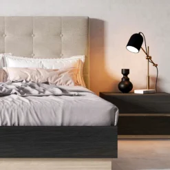 Dormitorio moderno aisea tapizado