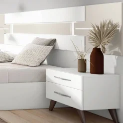 Dormitorio moderno Nira Blanco