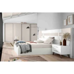 Dormitorio moderno Nira Blanco