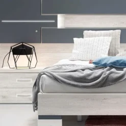 Dormitorio moderno Nira Roble