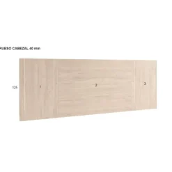 Dormitorio Paris Roble