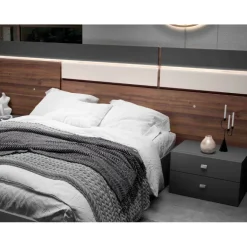 Dormitorios modernos Vie Nogal