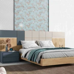 Dormitorios Rian Blanco y Roble