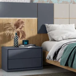 Dormitorios Rian Blanco y Roble