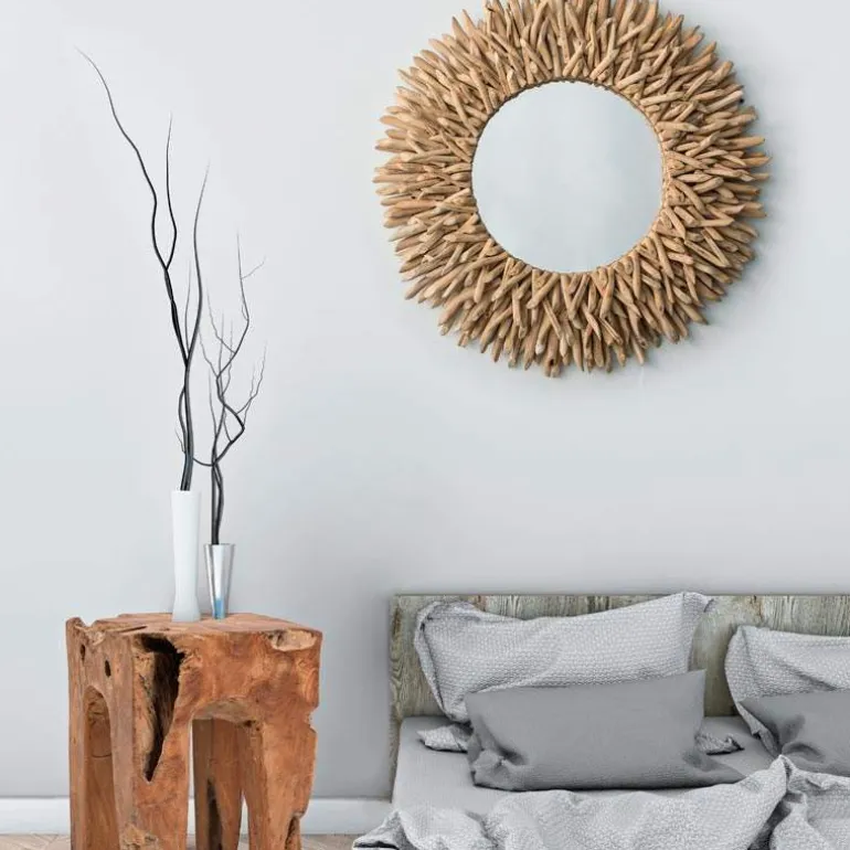 Espejo decoración salón Wood