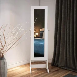 Espejo Joyero blanco