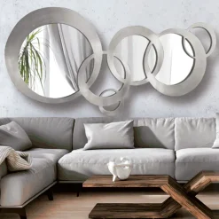 Espejos grandes esferas Plata