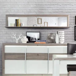 Estante con espejo Mónaco