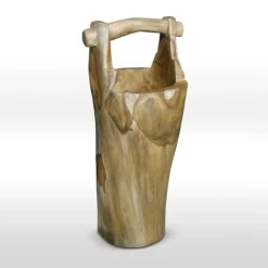 Jarrón de Madera Unique