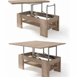 Mesa centro convertible en mesa comedor Filadelfia