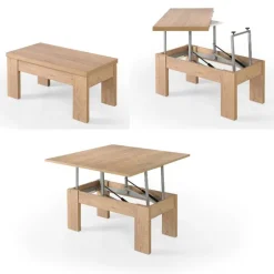 Mesa centro convertible en mesa comedor Lima