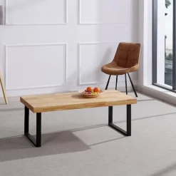 Mesa centro madera roble Natur