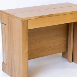 Mesa Consola extensible Chapa de Roble