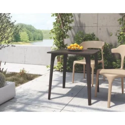 Mesa cuadrada terraza xara