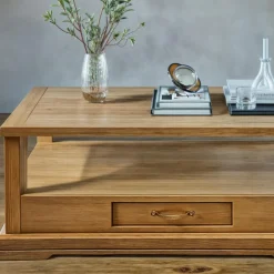 Mesa de centro de Roble Rise