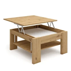 Mesa de centro elevable 80*80 cerámica