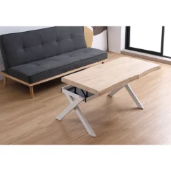 Mesa de centro elevable forma Atenea