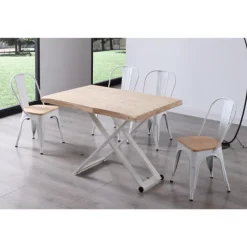 Mesa de centro elevable forma Zoe