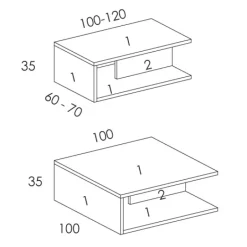 Mesa de centro Odessa