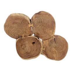 mesa de centro troncos 90