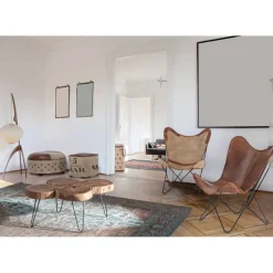 mesa de centro troncos 90