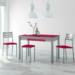 Mesa de cocina cristal Zarauz