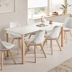 Mesa de cocina extensible Troia