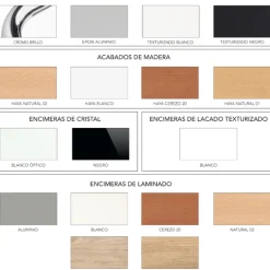 Mesa de cocina extensible Aviñón Blanca