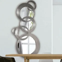 Mesa de comedor cromada Gótica