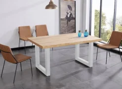 Mesa de comedor de roble Jazz