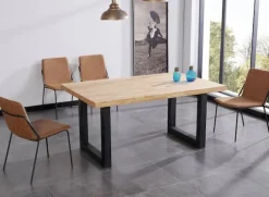 Mesa de comedor de roble Jazz