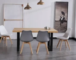 Mesa de comedor de roble Jazz