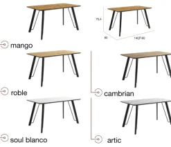 Mesa de comedor Dyer