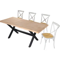 Mesa de comedor extensible Douglas