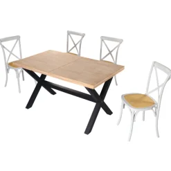 Mesa de comedor extensible Douglas