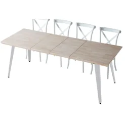 Mesa de comedor extensible Sofía