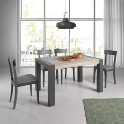Mesa de comedor extensible o fija Hera