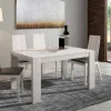 Mesa de comedor extensible Ares lisa