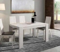 Mesa de comedor extensible Ares lisa