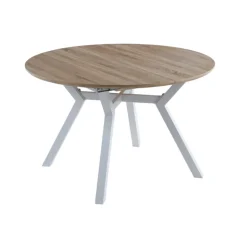 Mesa de comedor extensible Viena white