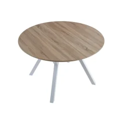 Mesa de comedor extensible Viena white