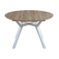 Mesa de comedor extensible Viena white