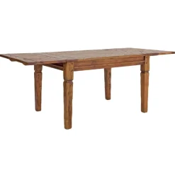 Mesa de comedor extensible acacia maciza