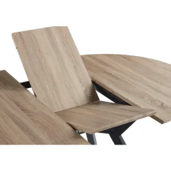 Mesa de comedor extensible Viena black