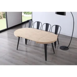 Mesa de comedor extensible redonda Ber