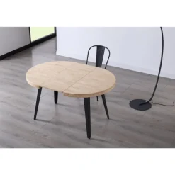 Mesa de comedor extensible redonda Ber