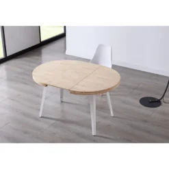 Mesa de comedor extensible redonda Ber