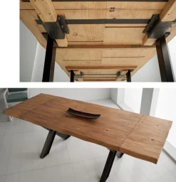 Mesa de comedor extensible fiore